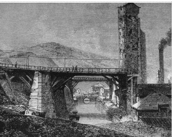 The Hafod Works in the 1860s